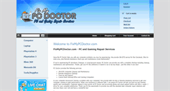 Desktop Screenshot of fixmypcdoctor.com